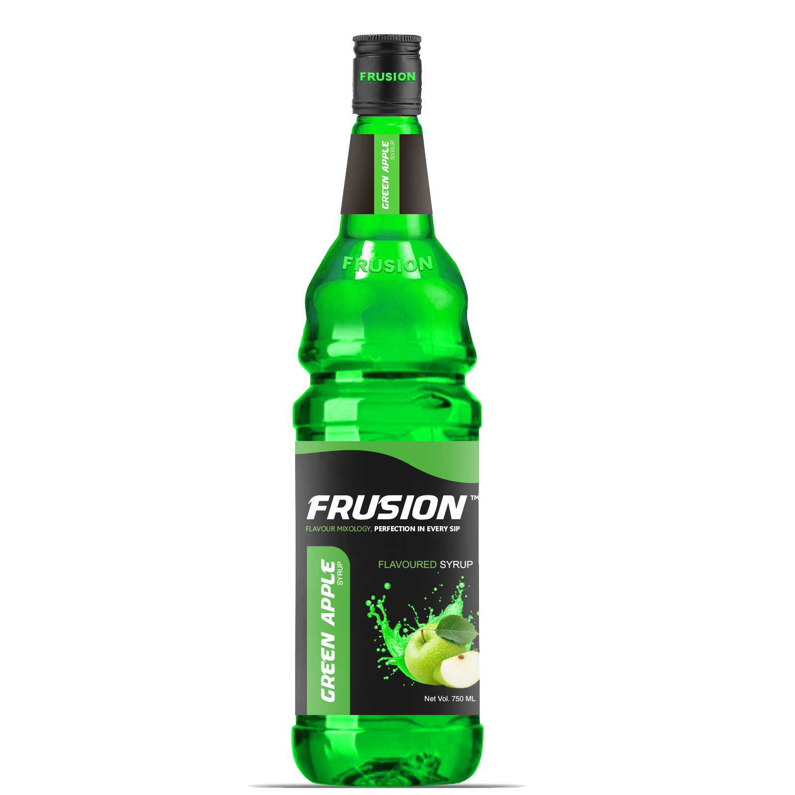 FRUSION GREEN APPLE SYRUP 750 ML
