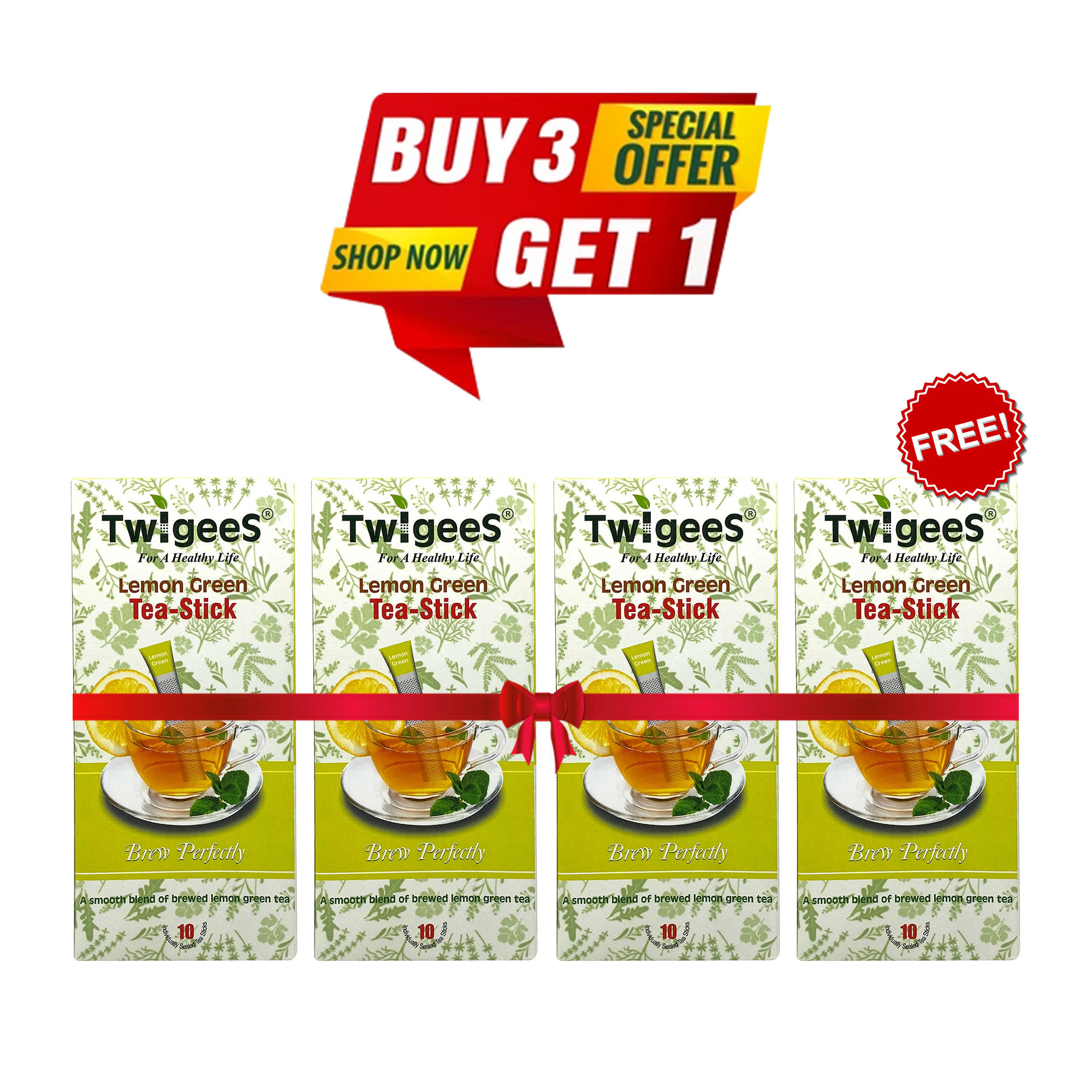 LEMON GREEN TEA | BUY 3 GET 1 FREE