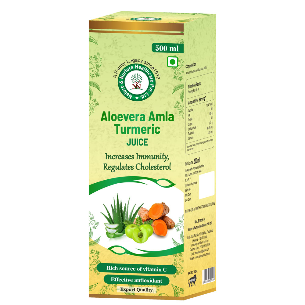 ALOEVERA AMLA TURMERIC JUICE 500 ML