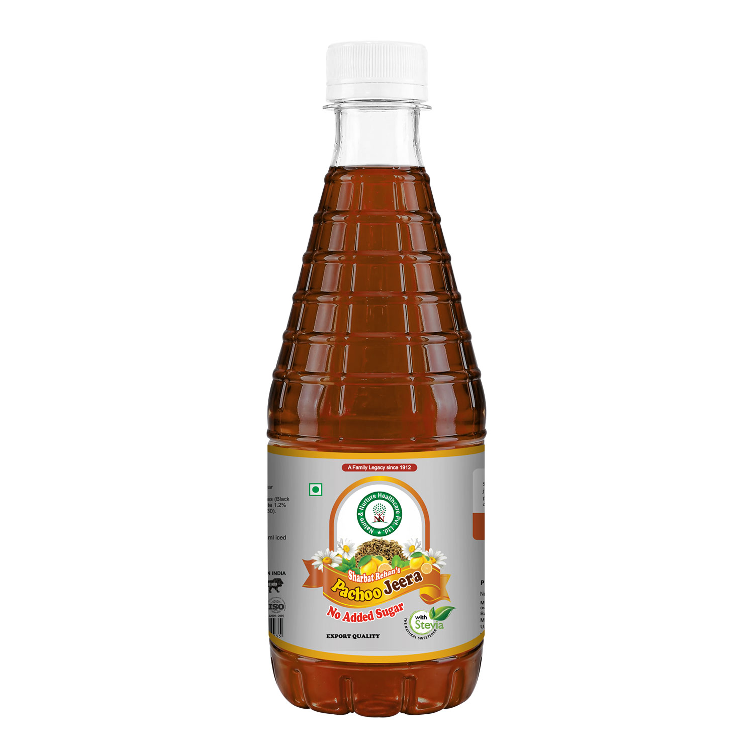 PACHOO JEERA NO ADDED SUGAR -500 ML
