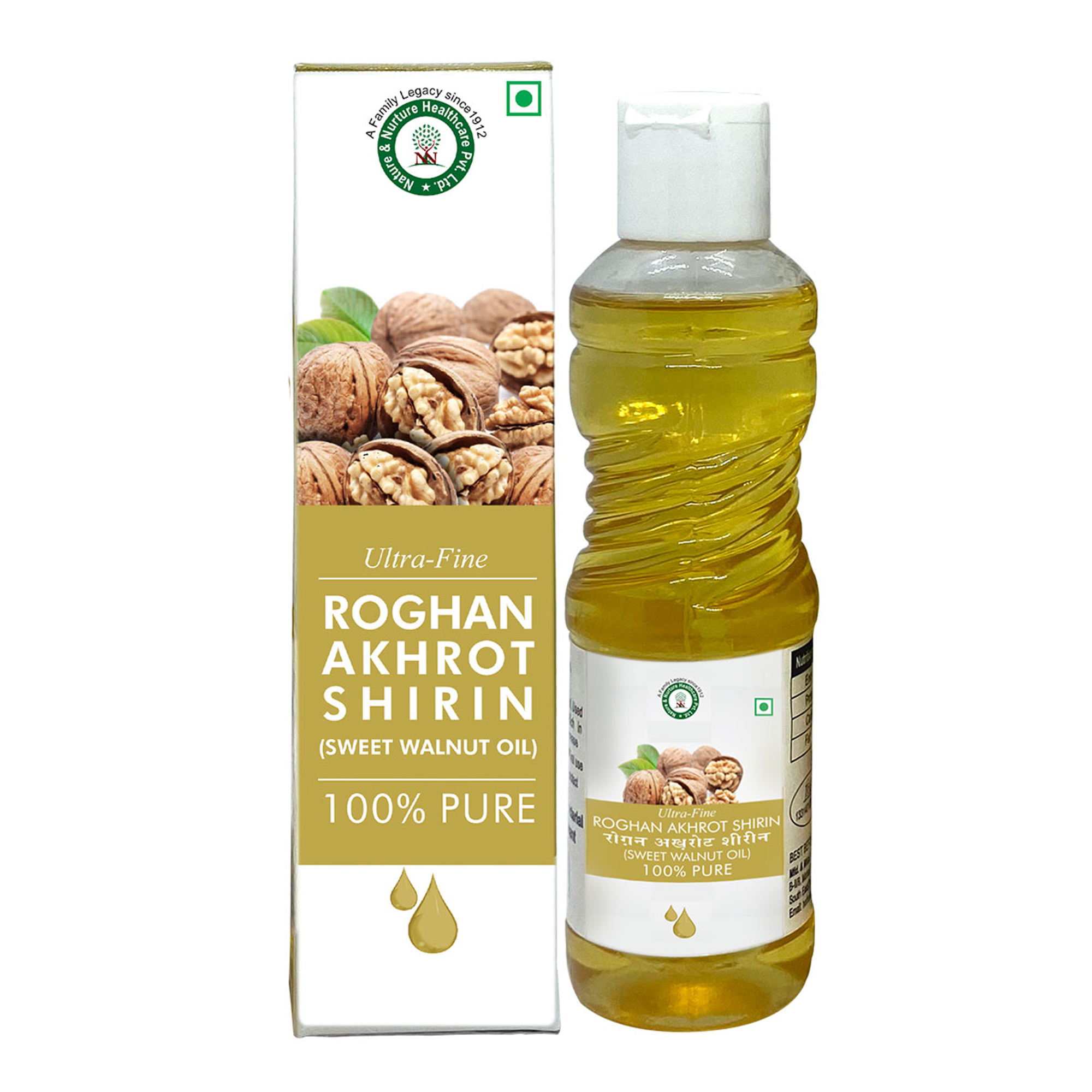 ROGHAN AKHROT SHIRIN | WALNUT OIL -100 ML