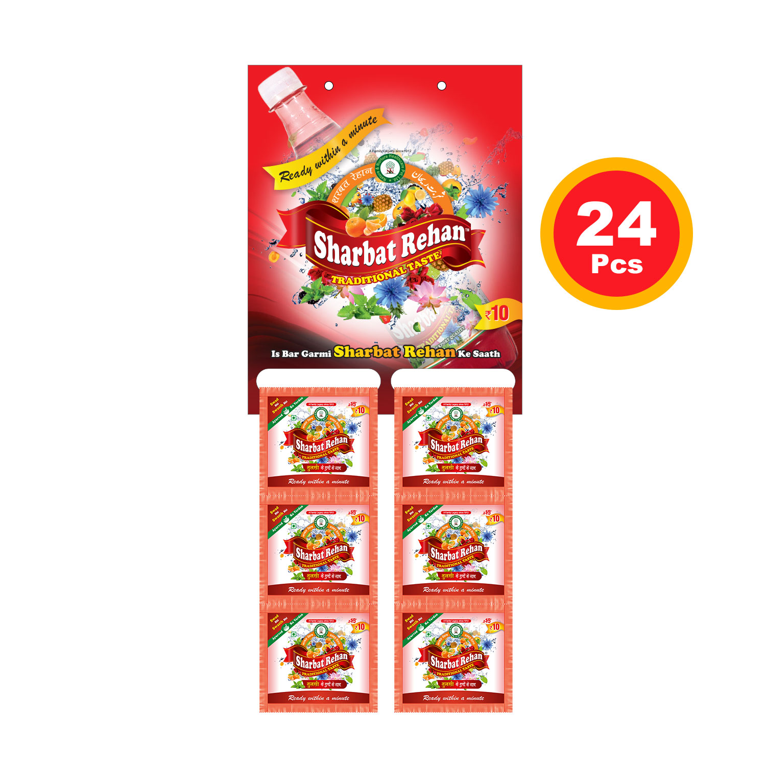 SHARBAT REHAN POUCH 30 ML - 24 PCS