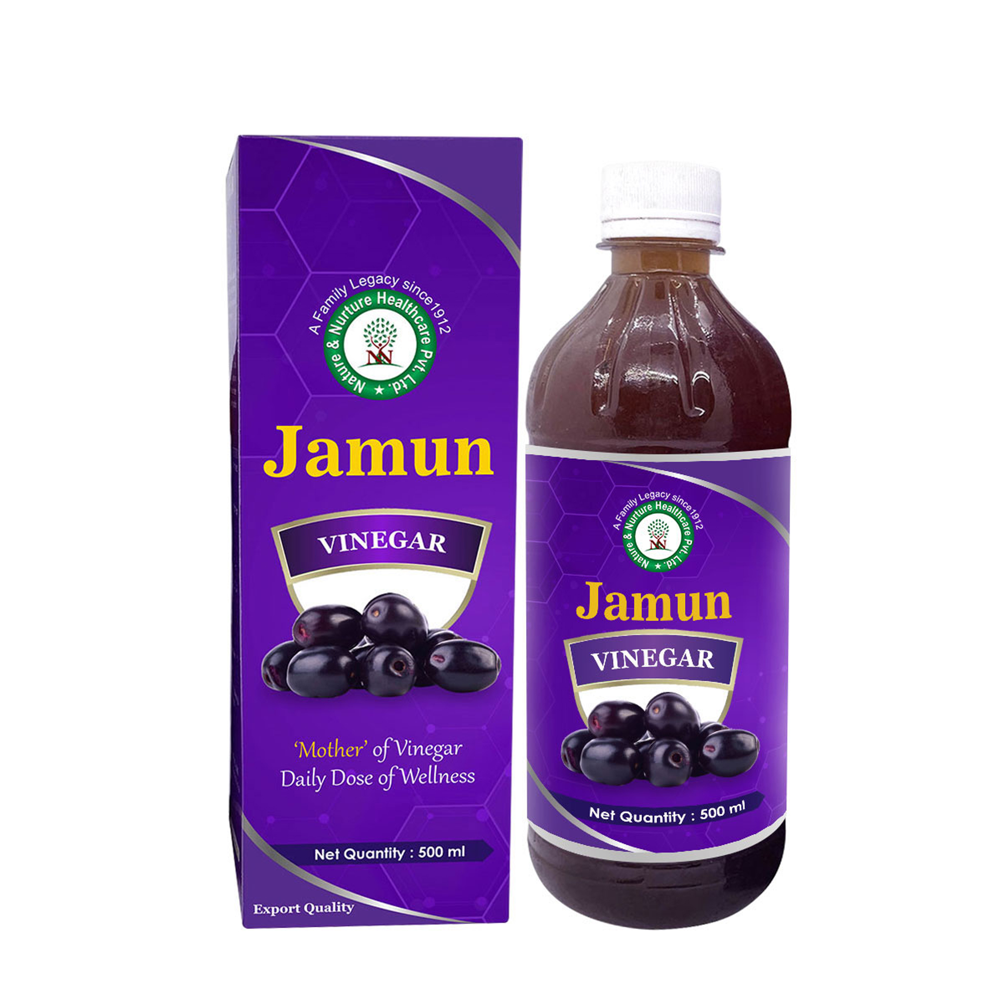 Nature & Nurture Jamun Vinegar 500 ML