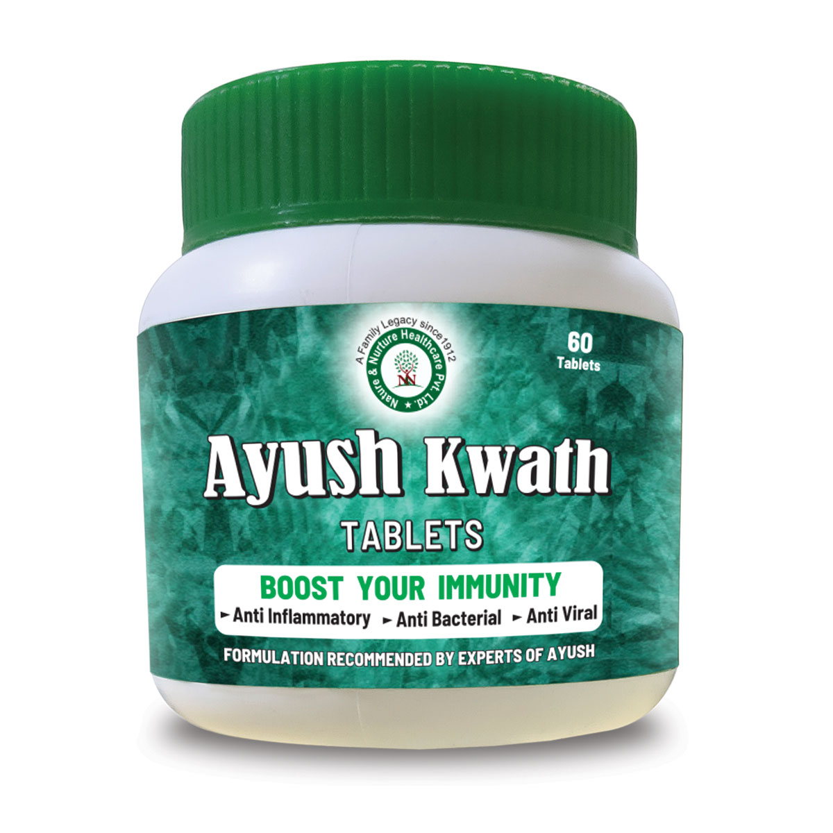 Nature & Nurture Ayush Kwath 60 Tablets