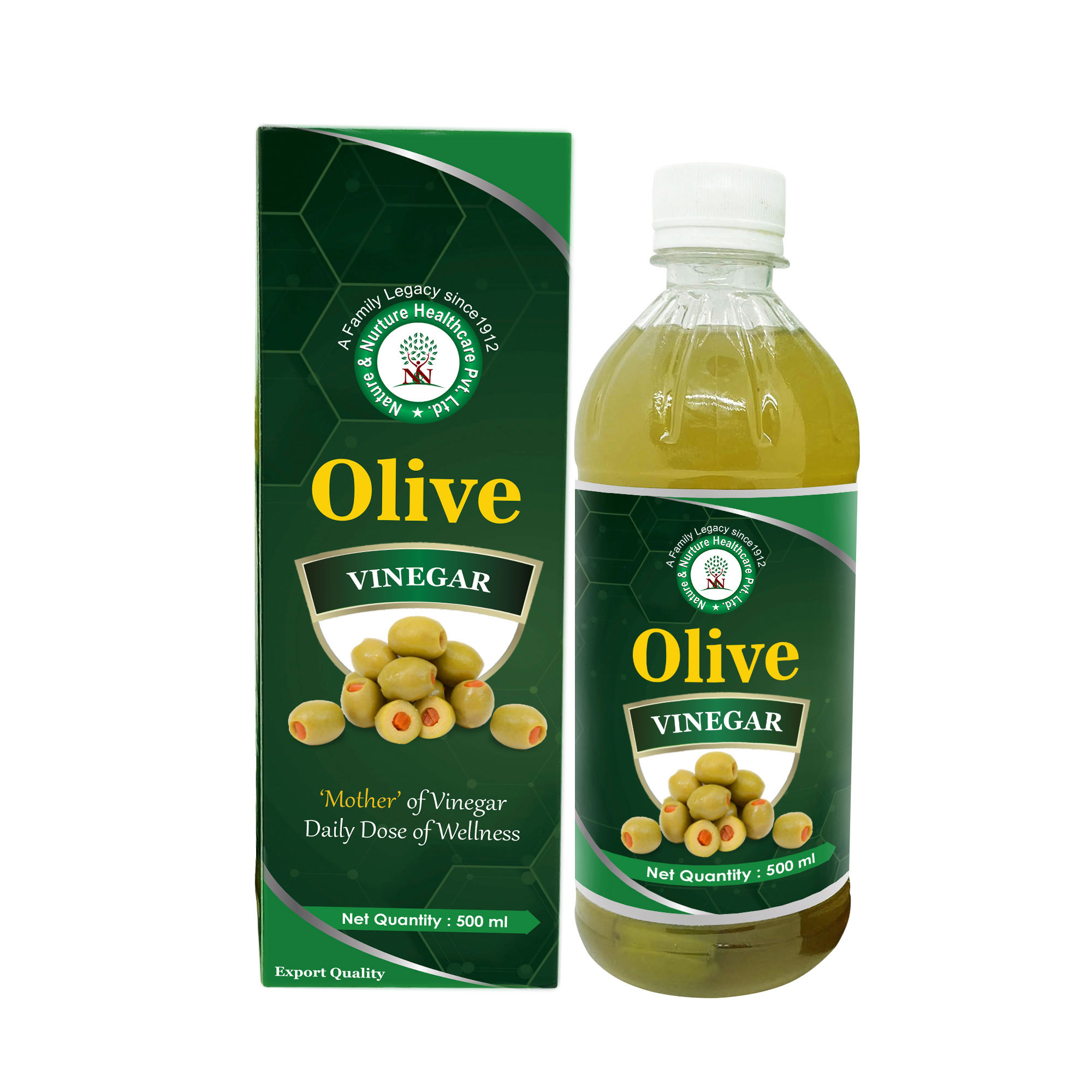 Nature & Nurture Olive Vinegar 500 ML