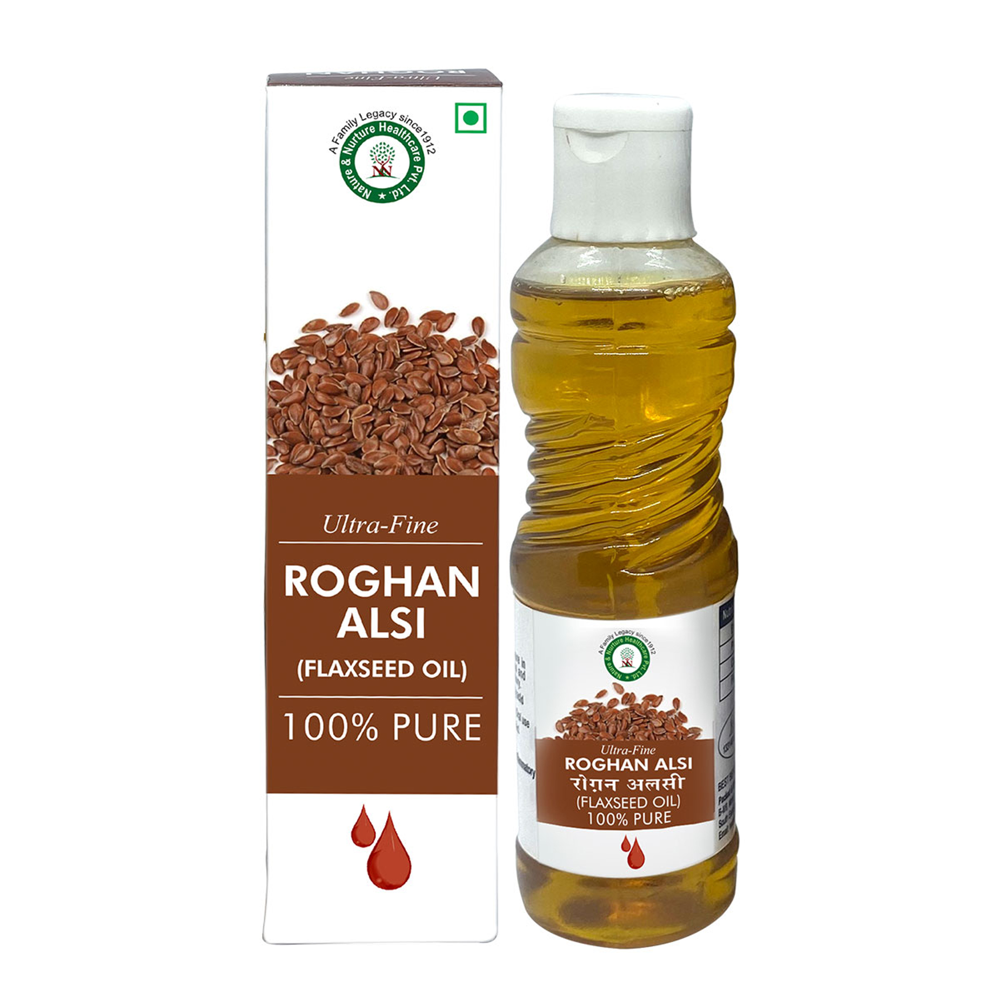 Roghan Alsi (Flaxseed Oil) 100 ML