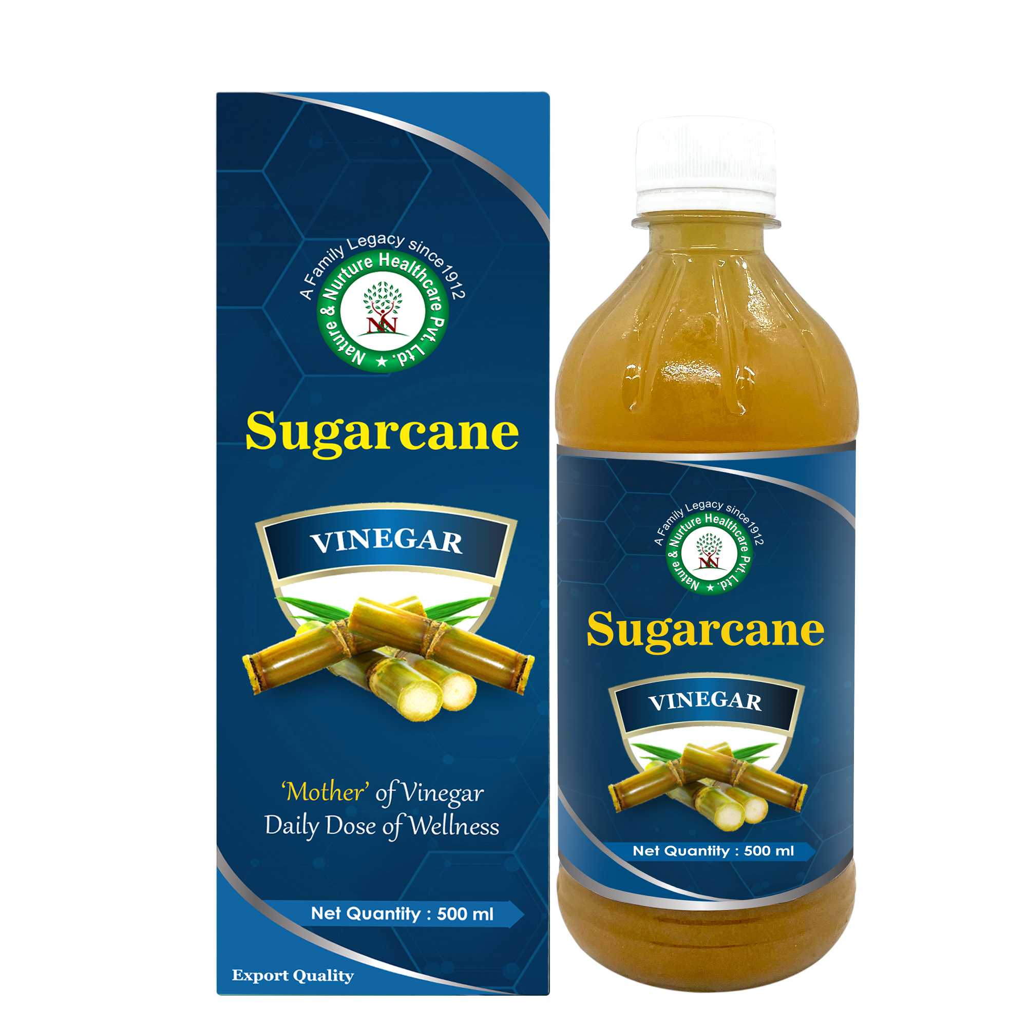 Nature & Nurture Sugarcane Vinegar 500 ML